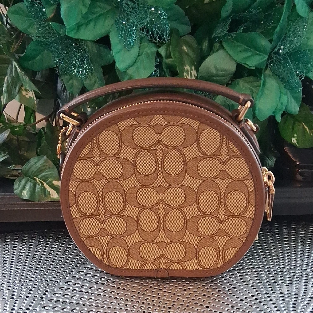 Coach Signature Brown Mini Bag - Picture 2 of 7